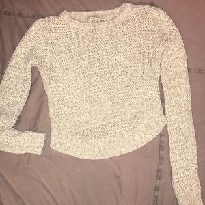 cropped knit sweater!